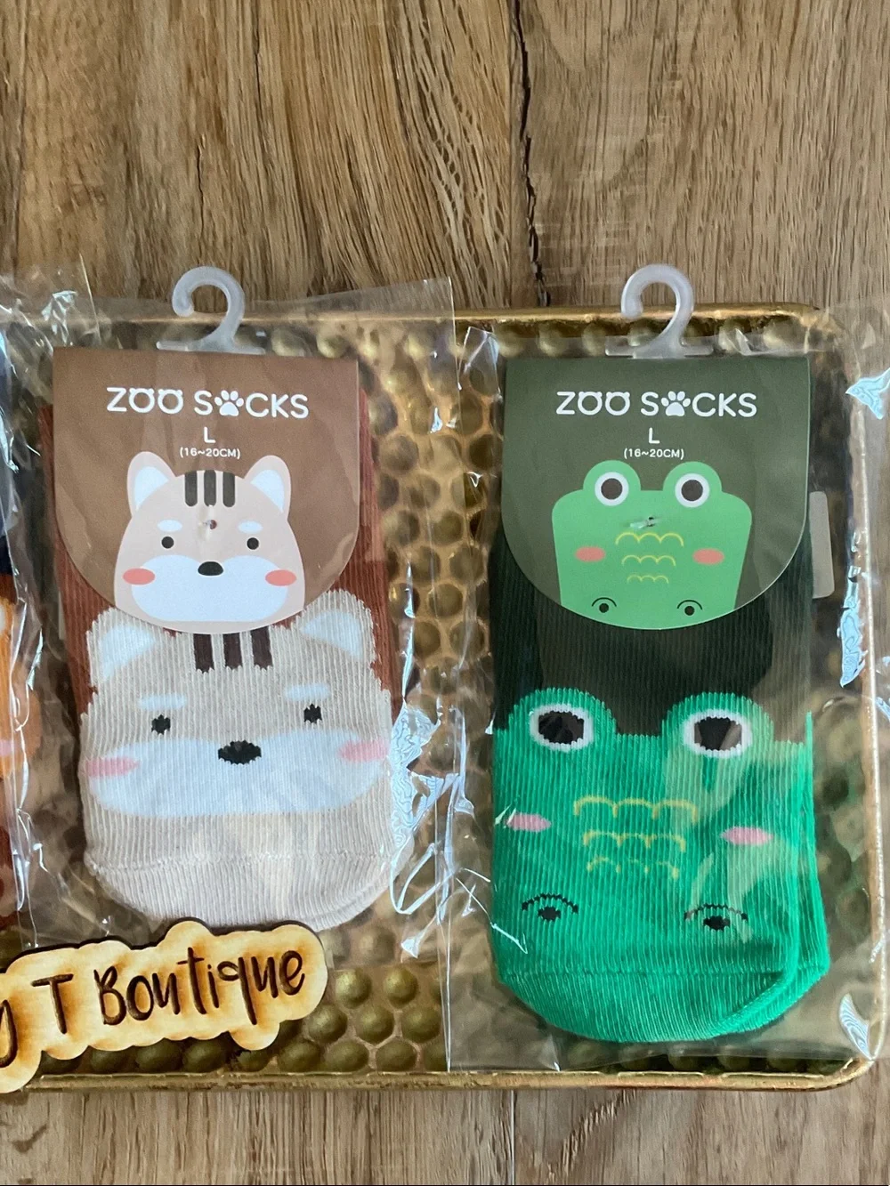 Bundle of 4 kiddos animal zoo socks